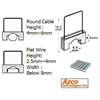 Azco Staples for AZS667 - Small
