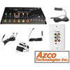 Azco 4 Zone HDTV Over CAT5E Hub Kit With Infrared and 1 Wall Plate