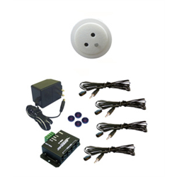 Audioplex MMX4056 White Ceiling Mount Plasma Proof Infrared Distribution Kit