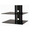 Promounts Wall Mount Double Shelf Glass Component Shelf