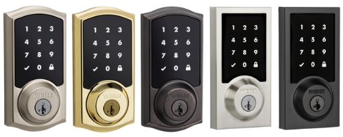 Weiser SmartCode 10 Zwave Plus Traditional Touch Screen Deadbolt