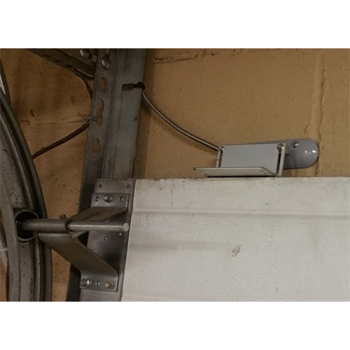 Modern Garage Door Alarm Sensor Ring for Small Space