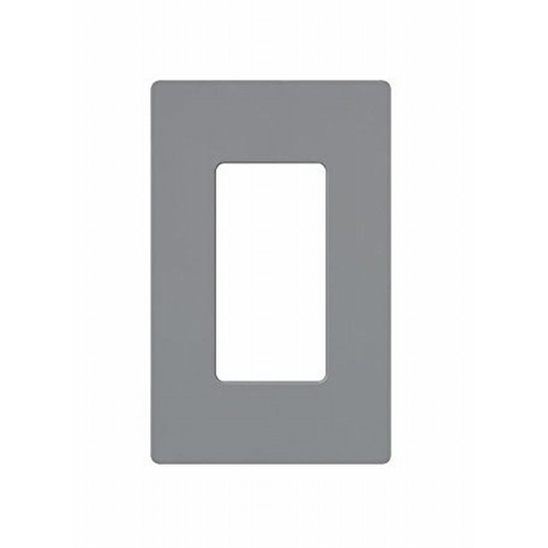 Leviton 80301SGY Screwless Wall Plate Gray