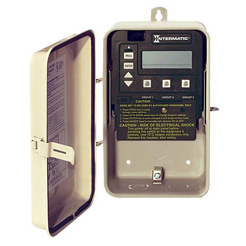 PE153P Intermatic P1353ME Digital Pool Timer With Heater Cut Off