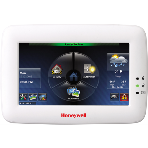 Honeywell Tuxedo Touch Keypad with WIFI, White