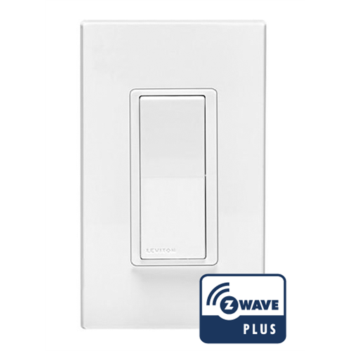 Leviton DZ15S1BZ Zwave Plus In Wall On Off Switch